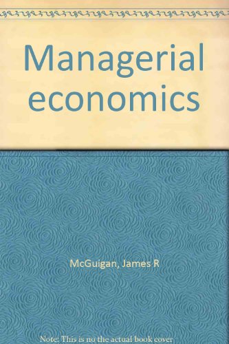 Stock image for Managerial economics for sale by Wonder Book