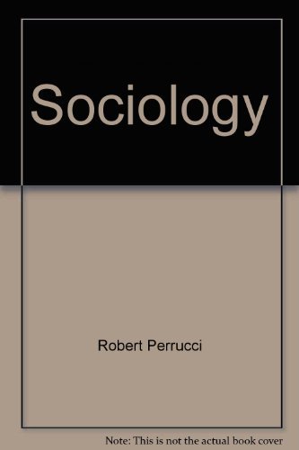 Beispielbild fr Sociology zum Verkauf von Top Notch Books