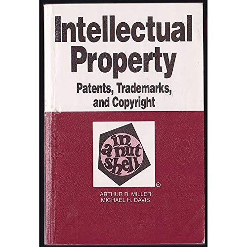 Beispielbild fr Intellectual Property-Patents, Trademarks and Copyright in a Nutshell zum Verkauf von Better World Books