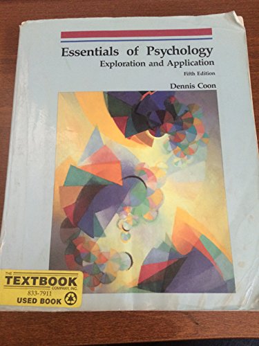 9780314769572: Essentials of psychology