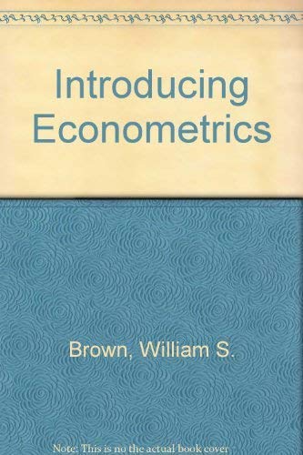 Beispielbild fr Introducing Econometrics zum Verkauf von WorldofBooks
