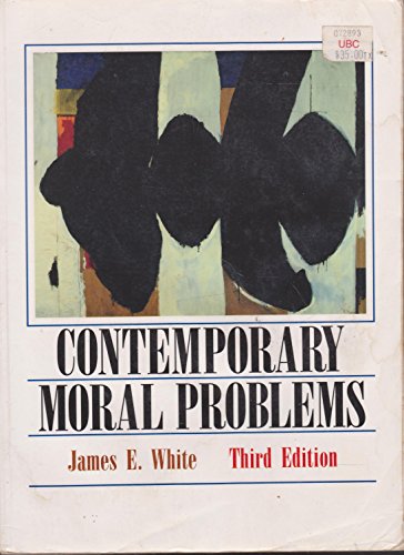 Imagen de archivo de Contemporary moral problems a la venta por Wonder Book