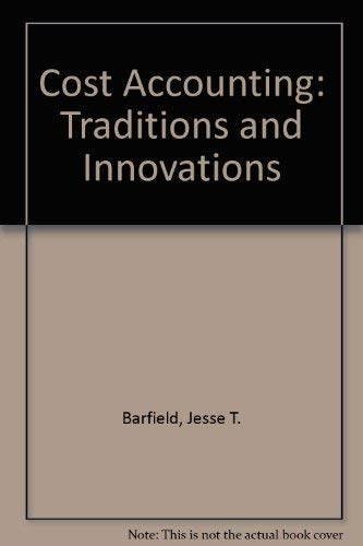 Stock image for Cost accounting: Traditions and innovations for sale by HPB-Red