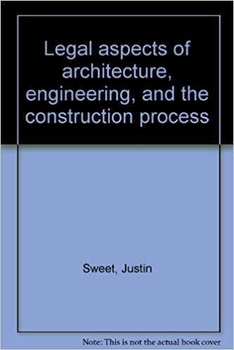 Beispielbild fr Legal aspects of architecture, engineering, and the construction process zum Verkauf von HPB-Red