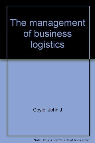 9780314778758: The management of business logistics