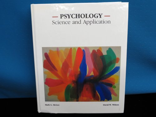 Imagen de archivo de Psychology a la venta por ThriftBooks-Atlanta