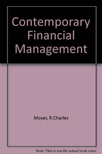 Imagen de archivo de Contemporary Financial Management a la venta por Better World Books