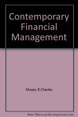Stock image for Contemporary Financial Management for sale by Better World Books