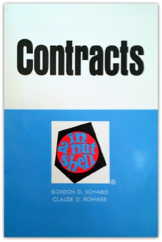 Stock image for Contracts in a nutshell (Nutshell series) for sale by Wonder Book