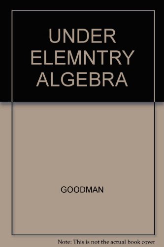 Stock image for Text Wkbk. Understanding Elelmentary Alg for sale by HPB-Red