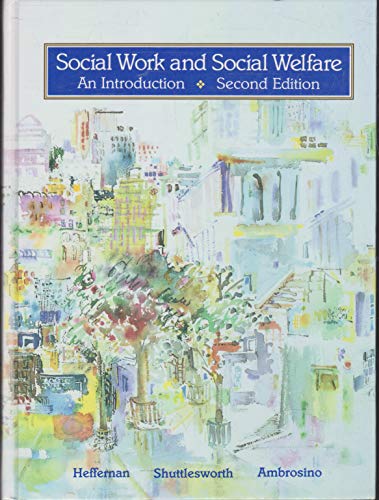 Stock image for Social Work and Social Welfare: An Introduction for sale by BookHolders