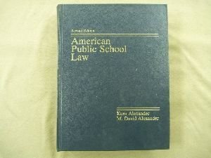 Imagen de archivo de American Public School Law a la venta por Better World Books
