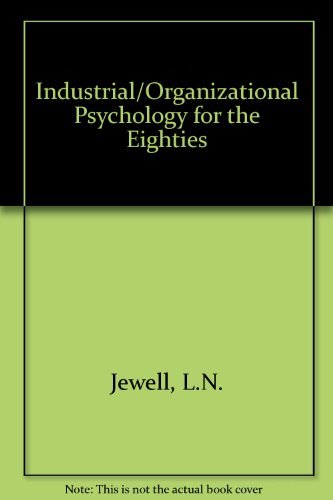 9780314852526: Contemporary industrial/organizational psychology