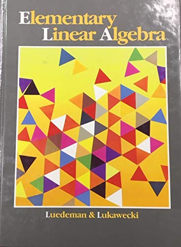 9780314852595: Elementary Linear Algebra