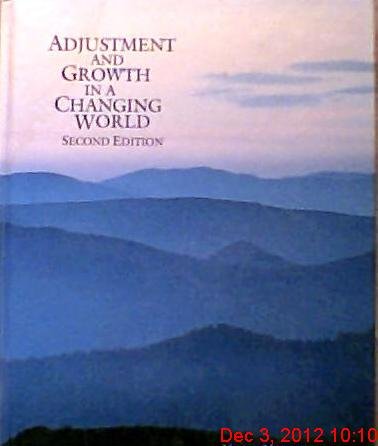 Imagen de archivo de Adjustment and Growth in a Changing World a la venta por Better World Books