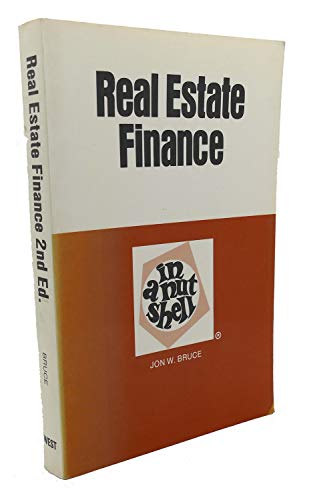 9780314858665: Real estate finance in a nutshell (Nutshell series)