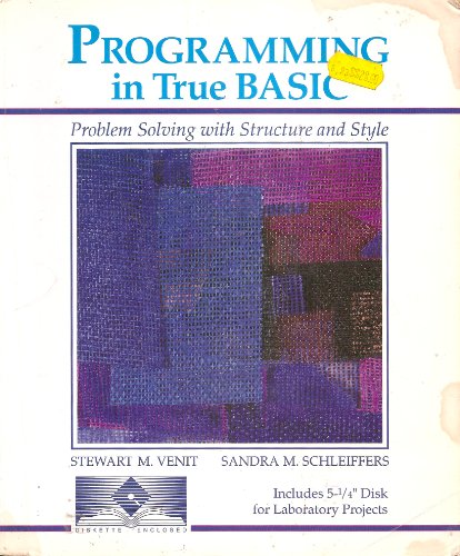 Stock image for Programming in True Basic: Prob Solv W/5 for sale by ThriftBooks-Dallas