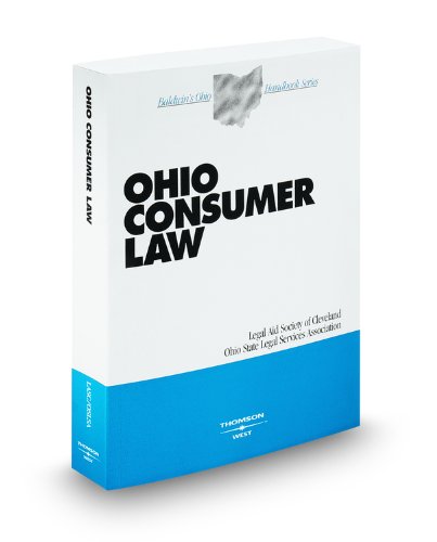 Beispielbild fr Ohio Consumer Law, 2009 ed. (Baldwin's Ohio Handbook Series) zum Verkauf von Irish Booksellers