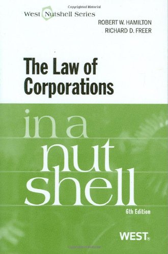 9780314904577: The Law of Corporations in a Nutshell