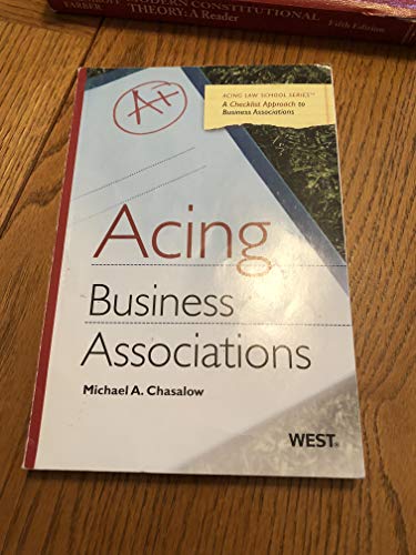 9780314906731: Acing Business Associations (Acing Series)