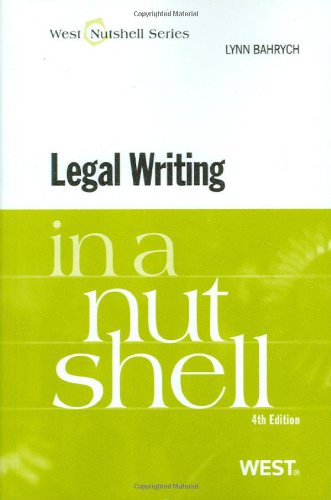 Stock image for Legal Writing in a Nutshell (Nutshells) for sale by HPB-Red