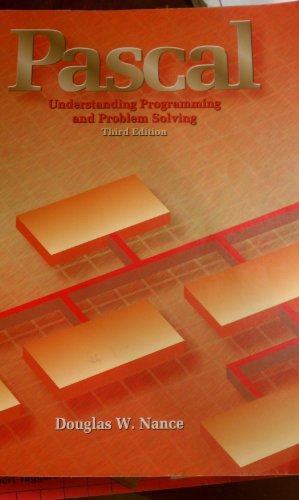 9780314908773: PASCAL: Understanding Programming and Problem Solving