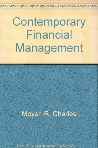 Stock image for Contemporary Financial Management for sale by Better World Books