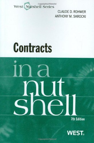 9780314925640: Contracts in a Nutshell