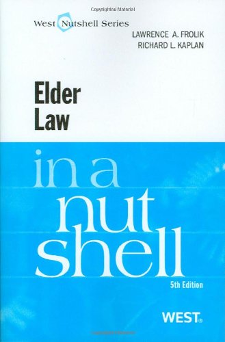 Beispielbild fr Elder Law in a Nutshell zum Verkauf von Better World Books: West