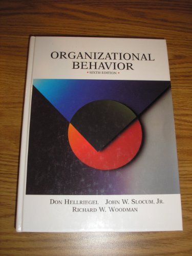 Beispielbild fr Organizational Behavior zum Verkauf von Better World Books