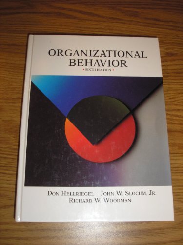 9780314926845: Organizational behavior