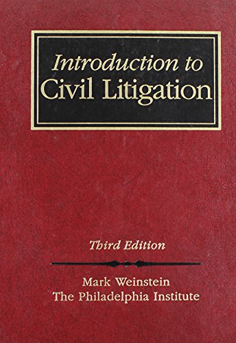 9780314933805: Introduction to Civil Litigation (West's Paralegal Series)