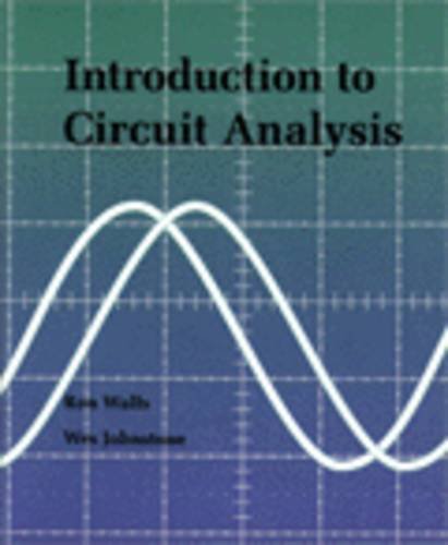 Imagen de archivo de Introduction to Circuit Analysis, 1st Ed. a la venta por Reader's Corner, Inc.