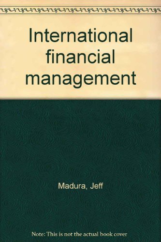 Beispielbild fr International Financial Management zum Verkauf von Better World Books