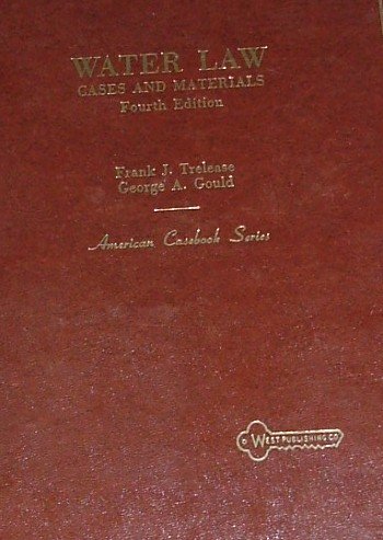 Imagen de archivo de Cases and Materials on Water Law (American Casebook Series) a la venta por HPB-Emerald