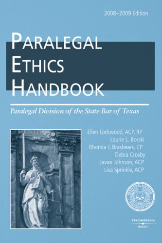 Stock image for The Paralegal Ethics Handbook for sale by ThriftBooks-Dallas