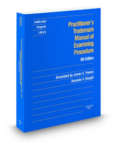 Stock image for Practitioner's trademark manual of examining procedure 5th edition March 2009 update for sale by RiLaoghaire