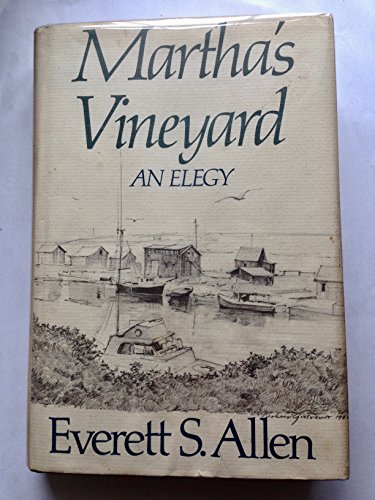 Stock image for Martha's Vineyard: An Elegy for sale by Martin Nevers- used & rare books