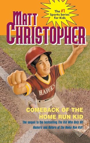 Beispielbild fr Comeback of the Home Run Kid (Matt Christopher Sports Series) zum Verkauf von SecondSale