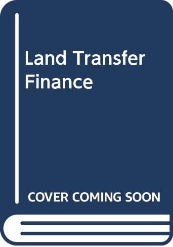 9780316060363: Land Transfer Finance