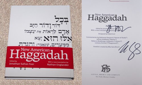 Imagen de archivo de New American Haggadah a la venta por Strand Book Store, ABAA
