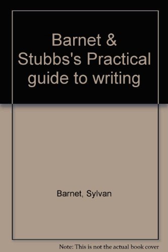 Imagen de archivo de Barnet & Stubbs's Practical guide to writing a la venta por SecondSale