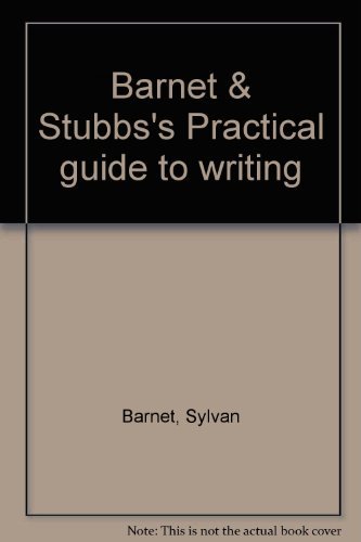 Stock image for Barnet & Stubbs's Practical guide to writing for sale by Wonder Book