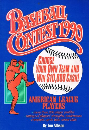 Stock image for Baseball Contest 1990 : National League Players for sale by Better World Books