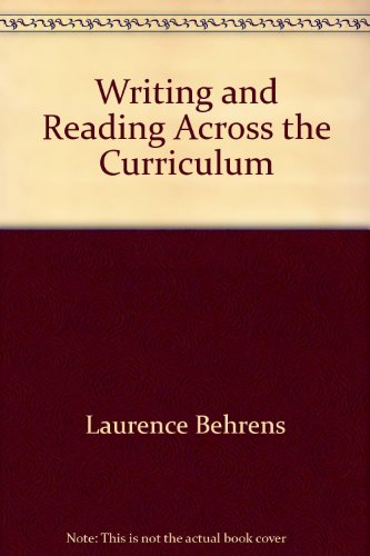 Imagen de archivo de Writing and Reading Across the Curriculum a la venta por Wonder Book