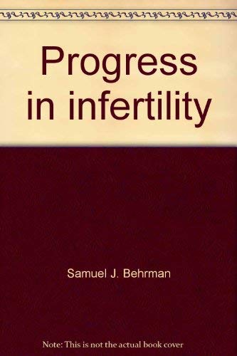 Stock image for Progress in Infertility for sale by UHR Books