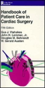 9780316087797: Handbook of Patient Care in Cardiac Surgery