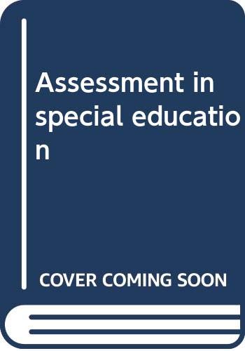 Imagen de archivo de Assessment in Special Education a la venta por Better World Books