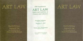 Art law: Rights and liabilities of creators and collectors (9780316092968) by Feldman, Franklin