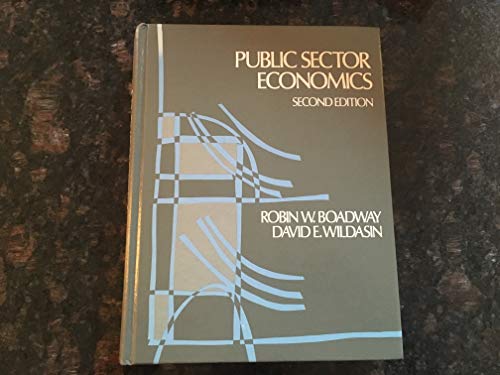 Stock image for Public Sector Economics for sale by Better World Books